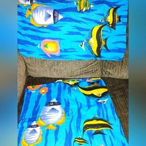 Vintage Ocean Sheet and Pillowcase